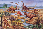 #421 Dinosaur Floor Puzzle